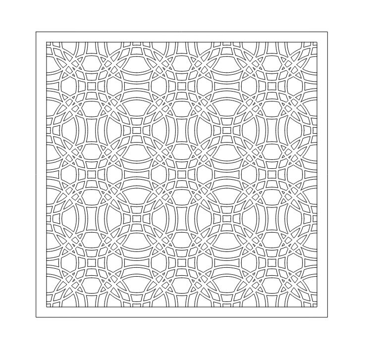 2d Pattern Vector Dxf File Download