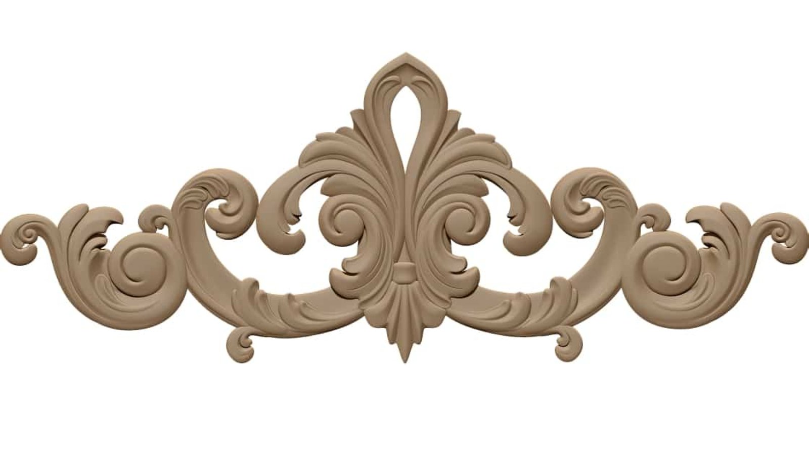 3D Wood Carving Design OBJ file free download A000703