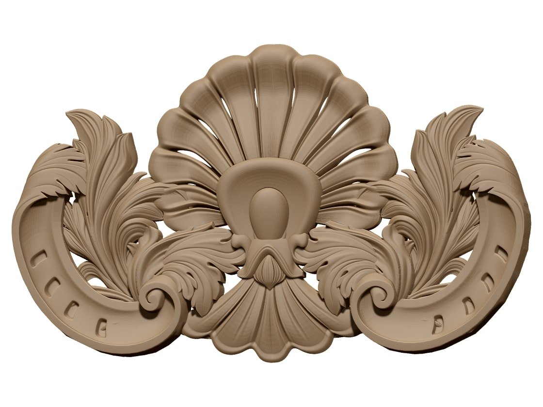 3D carving Design OBJ file free download A000730