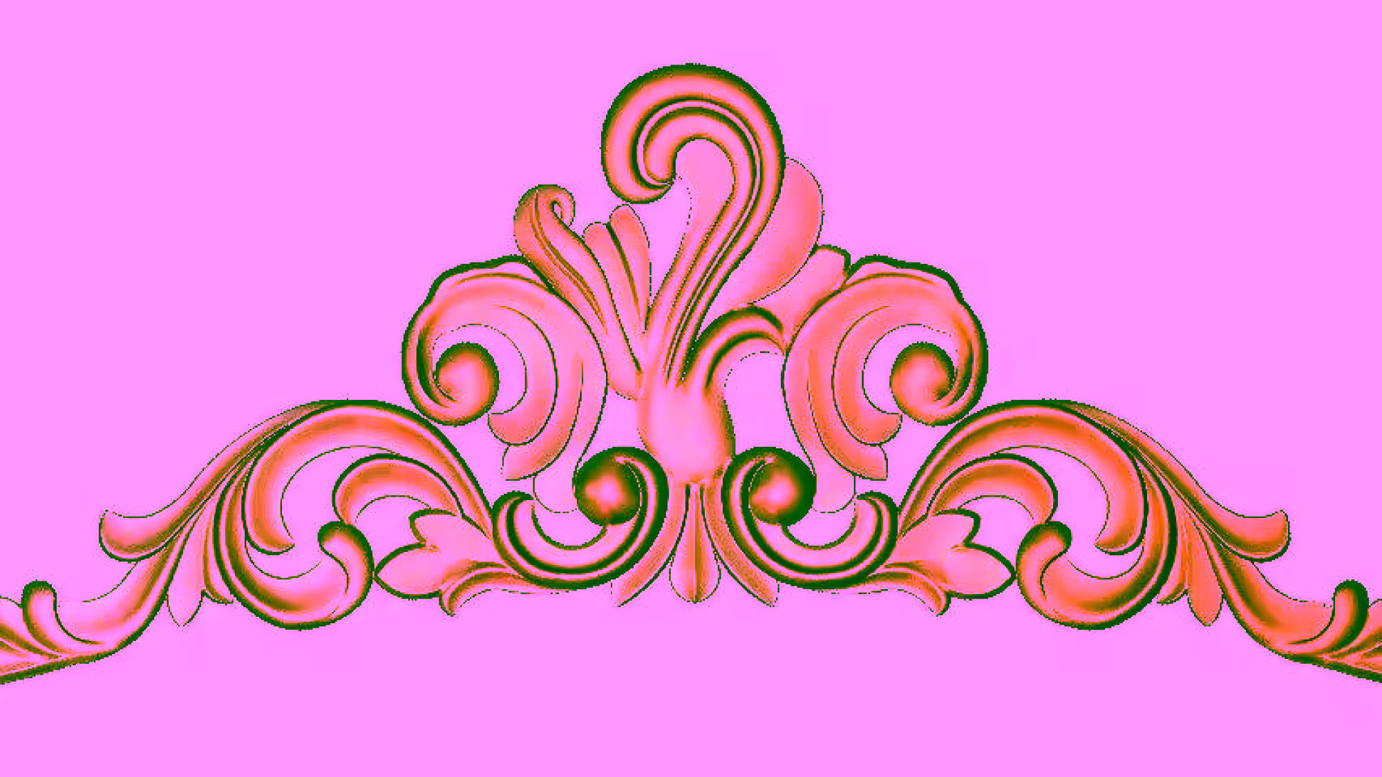 Artcam Aspire 3D relief models STL Files used for CNC router Machine