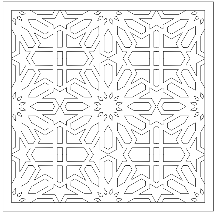 Islamic geometric patterns vector Free Download