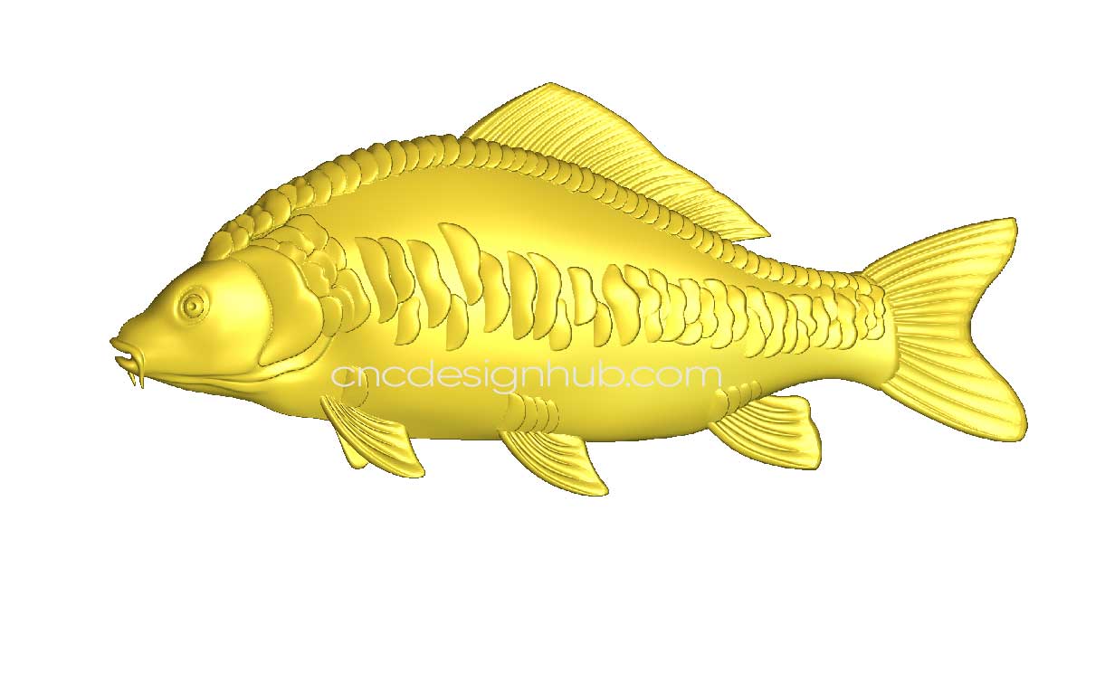 Fish 3d model artcam file download