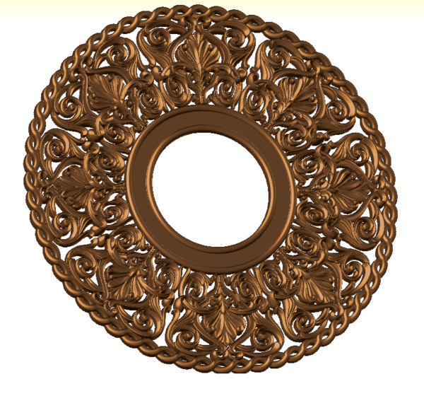 3d Pattern Design In Circle For Cnc Engraving Wood Working