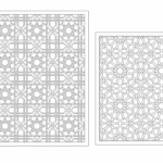 Jali Design for cnc cutting