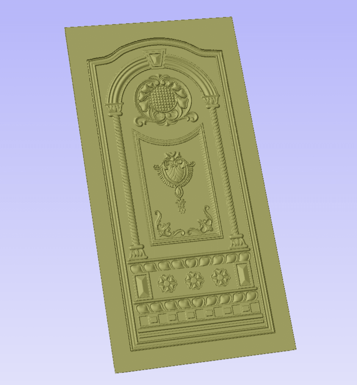 3D Door Design Download STL File