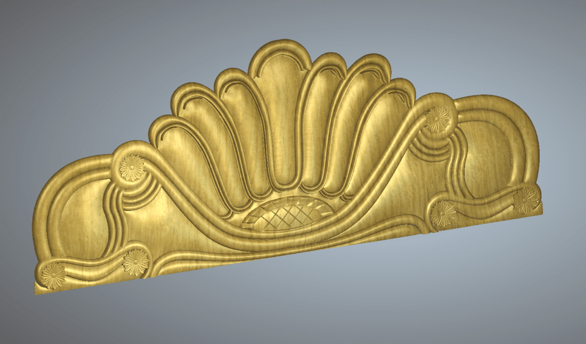 Luxury Bed Design Artcam File Download