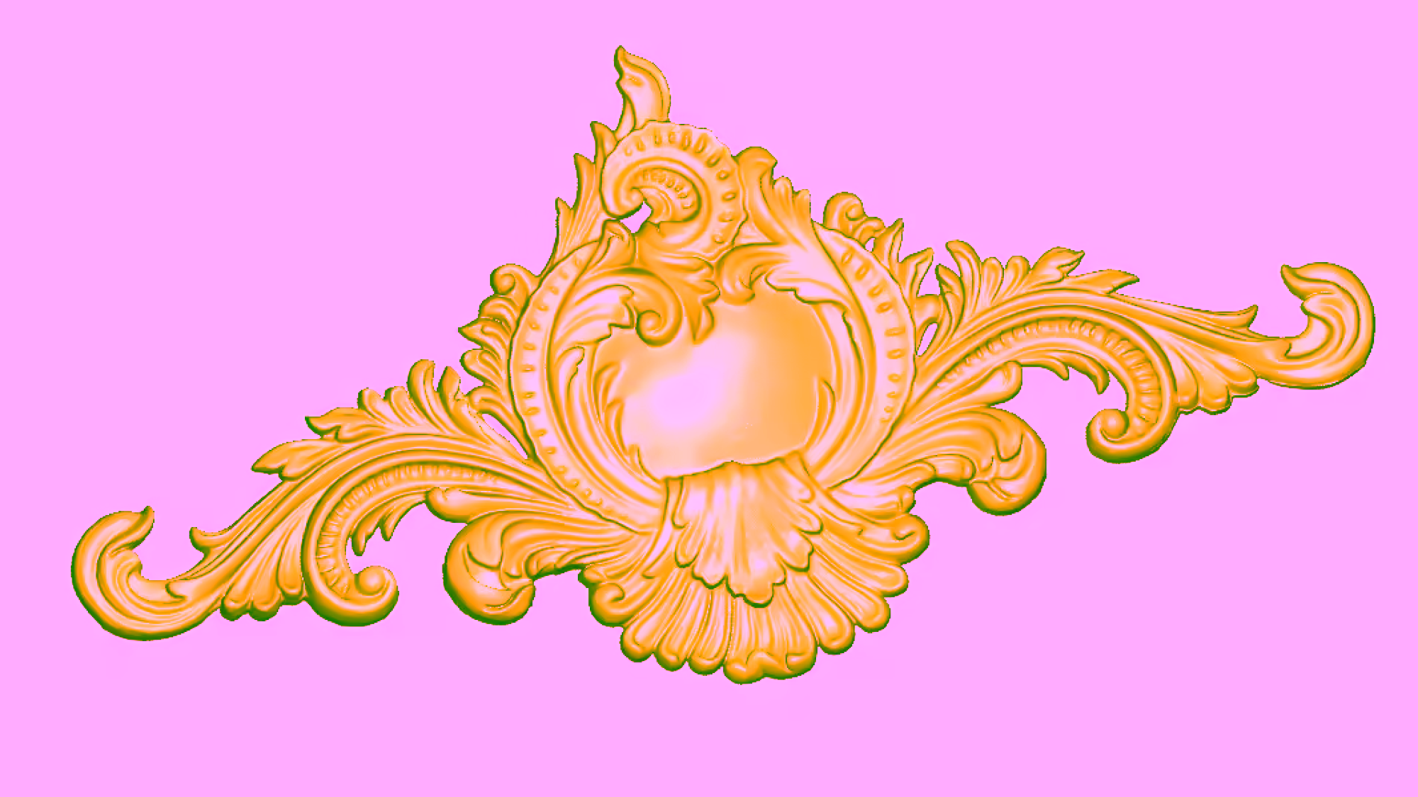 3D Decorative Design for wood work & cnc router