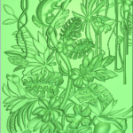 3D wall panel stl file download For CNC Routers (1)