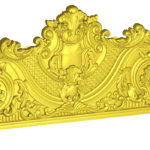 3D Bed Design download stl File for cnc router carving