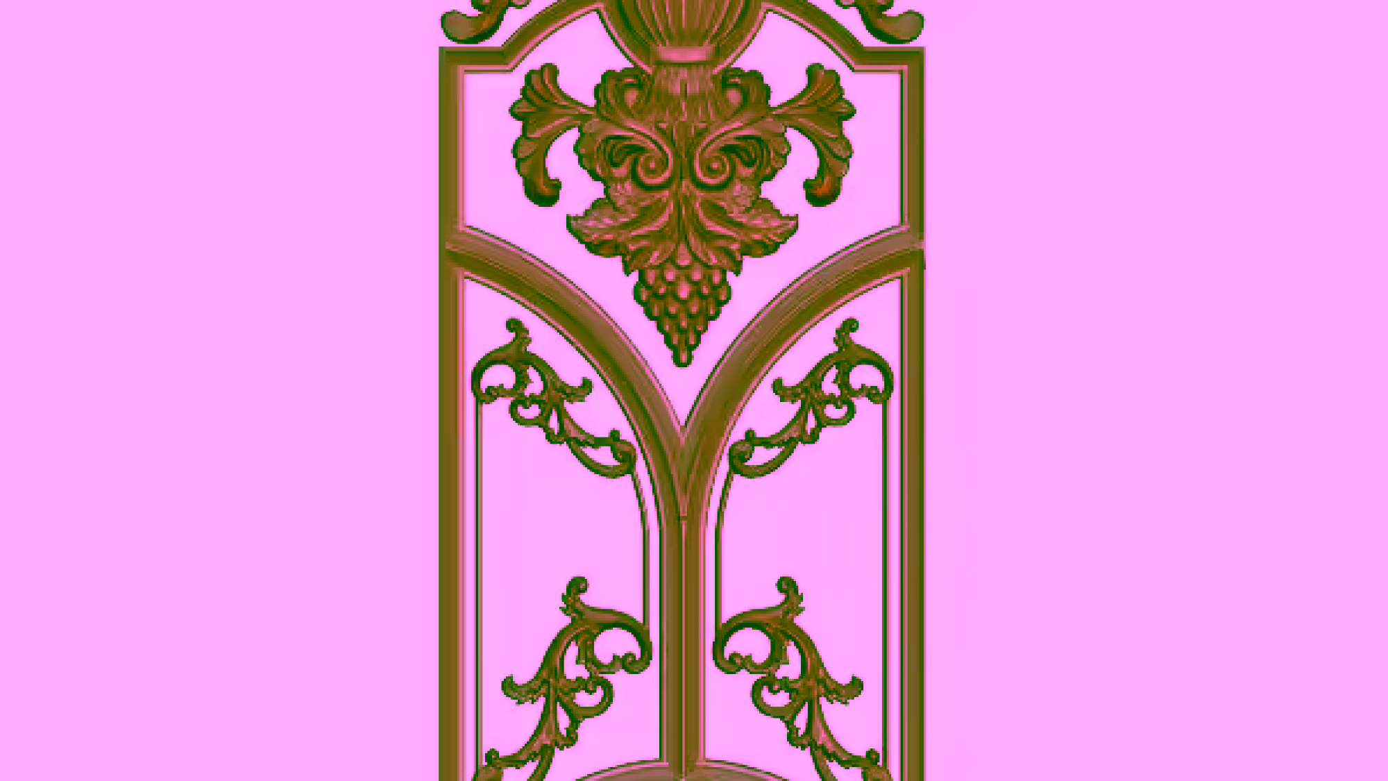 3d Door Design Stl Files Free Download For Wood Carving A000077