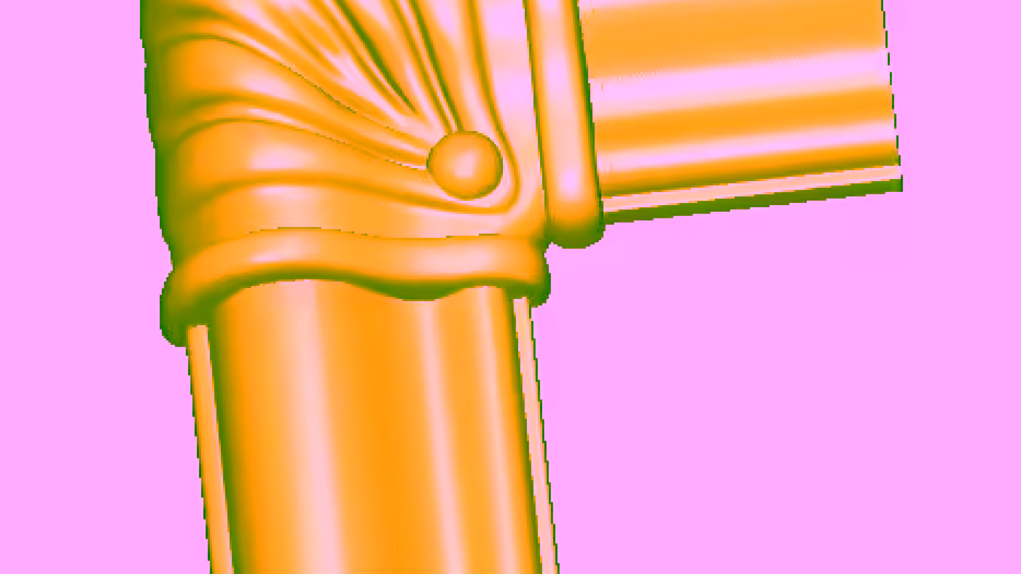Corner Design For Cnc Wood Carving