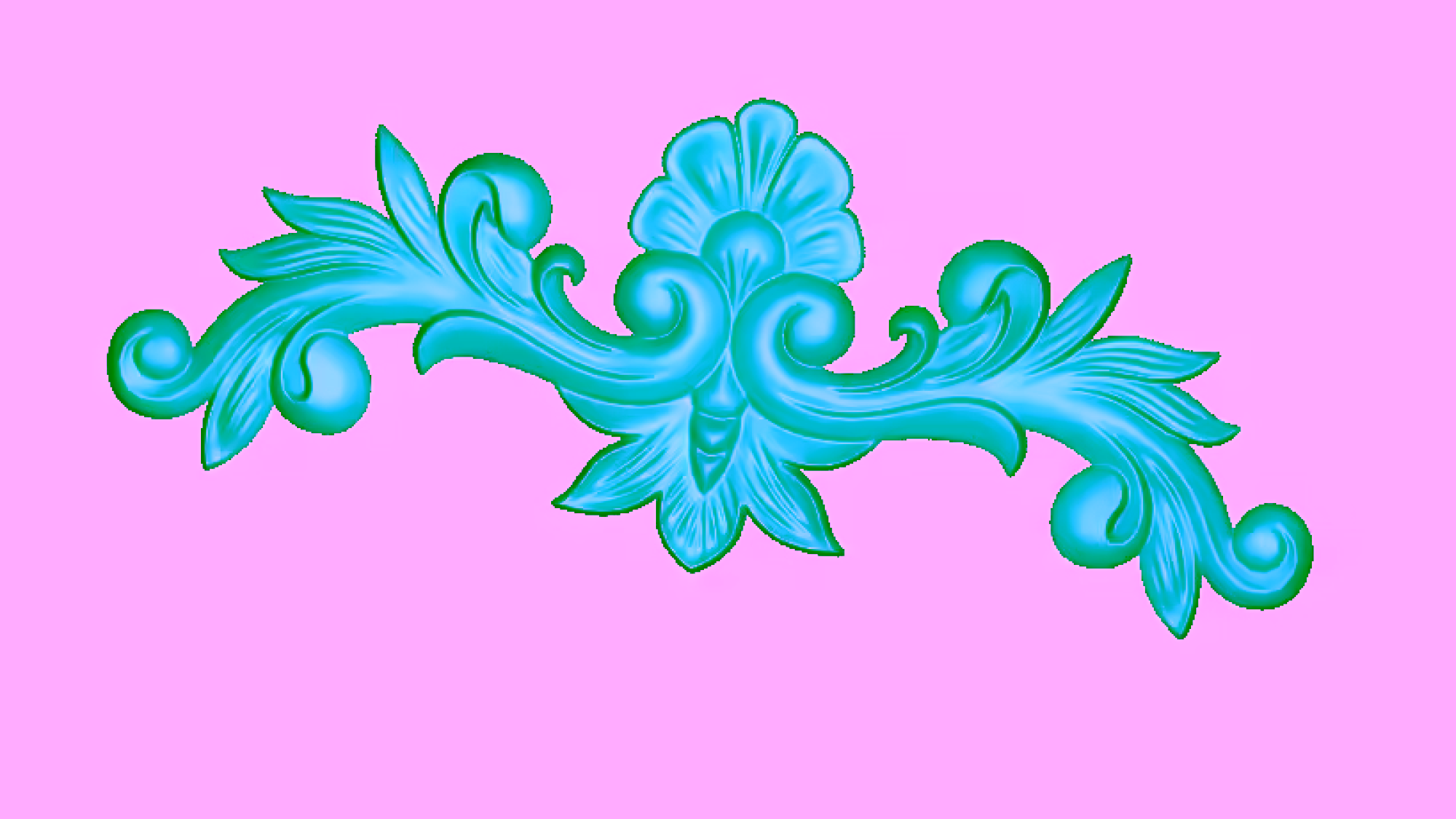 Decorative Design For Cnc Woodworking Stl File Free Download A000083