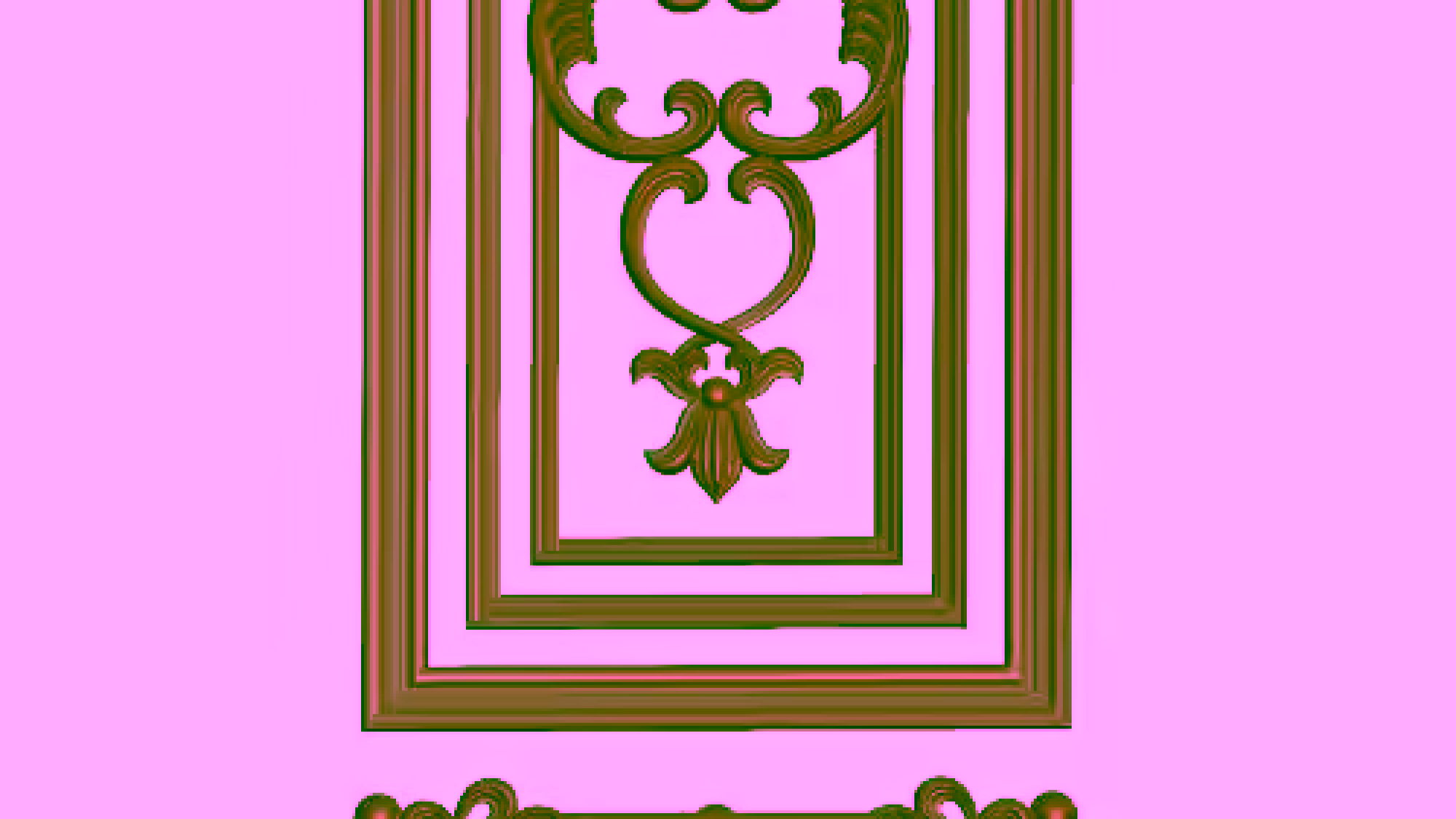 Frее 3d Door Framе Dеsign Stl Filеs For Wood Carving Enthusiasts A000085