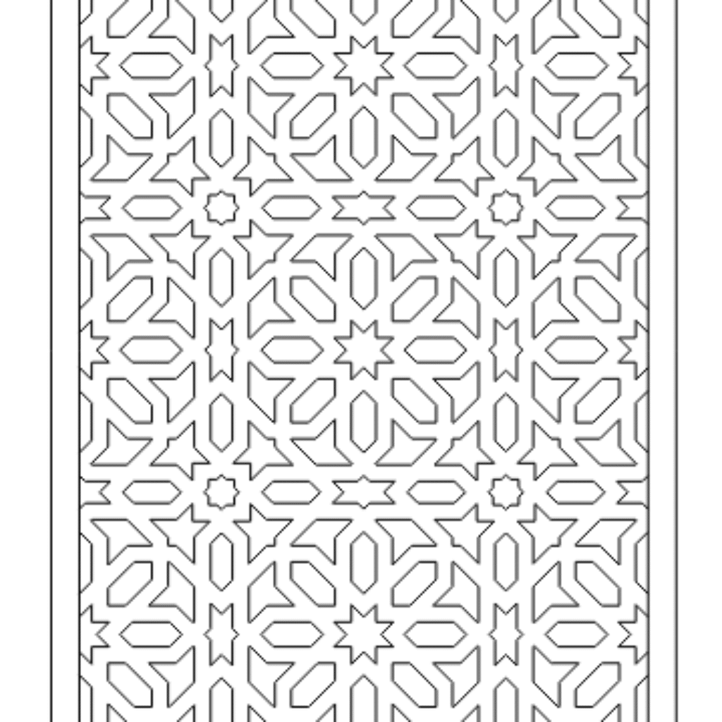 Islamic Geometric Pattern Dxf File Free Download A000089islamic Geometric Pattern Dxf File Free Download A000089