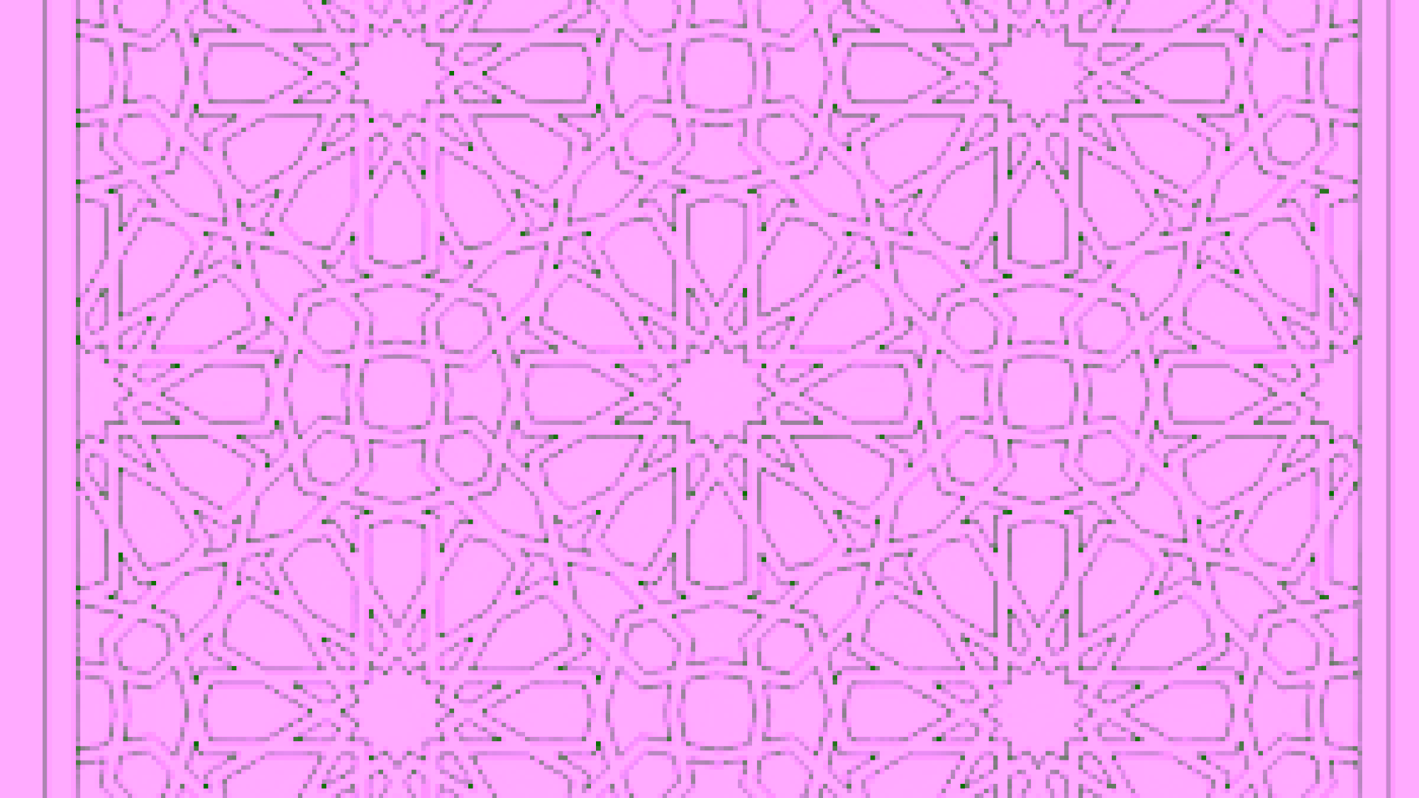 Islamic Geometric Pattern Vector Dxf File Free Download