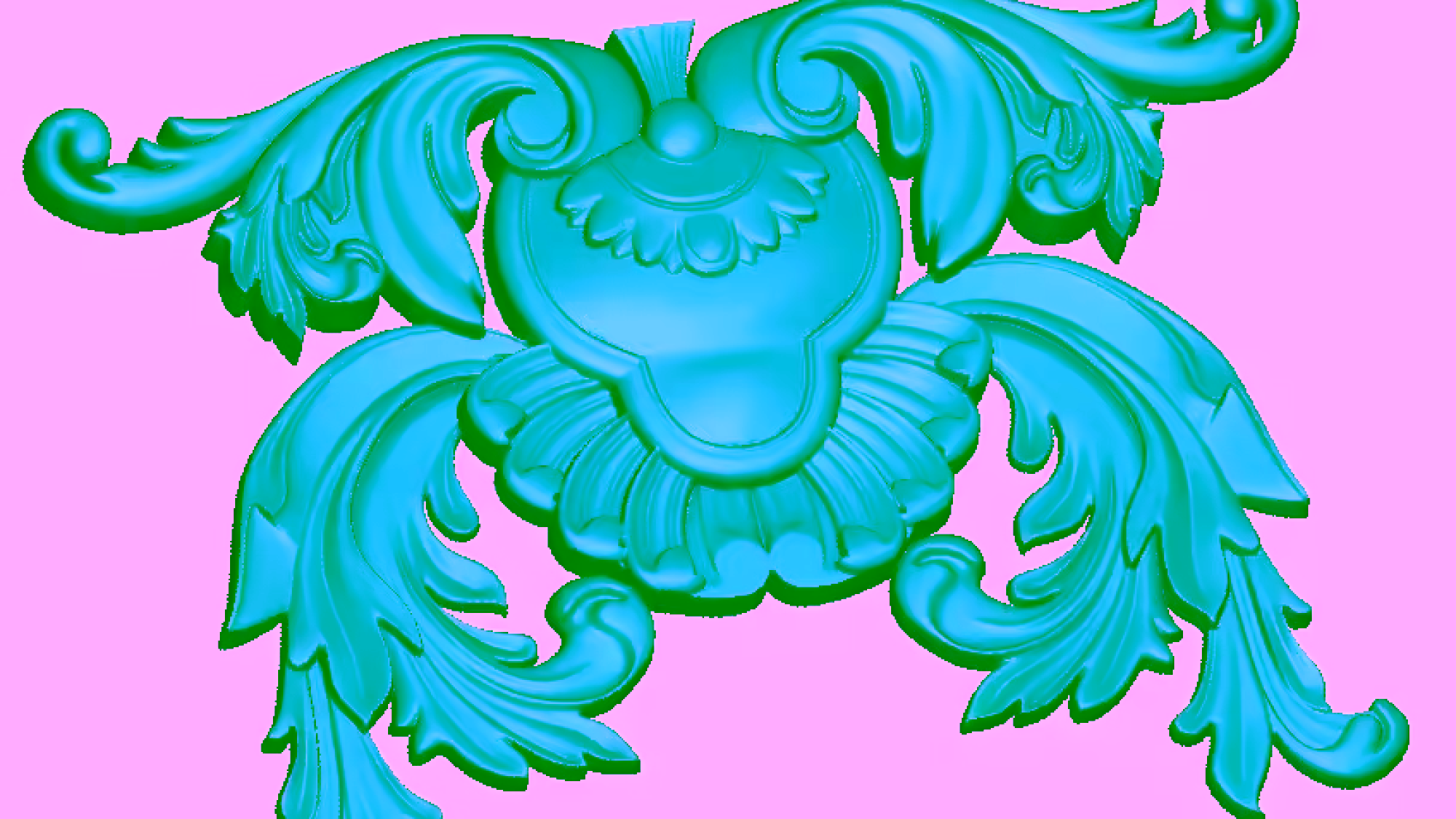Decorative Woodworking Design Stl File Free Download