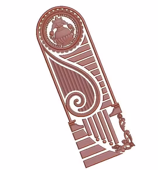 3d Door Design For Cnc Wood Carving Stl Free Download A000113