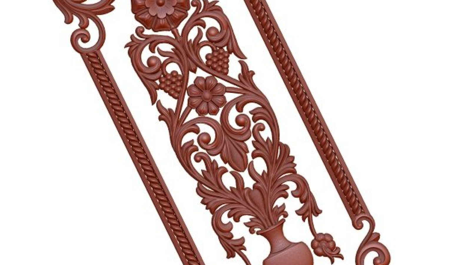 3d Door Frame Design For Cnc Wood Carving Stl File Free Download – A000149