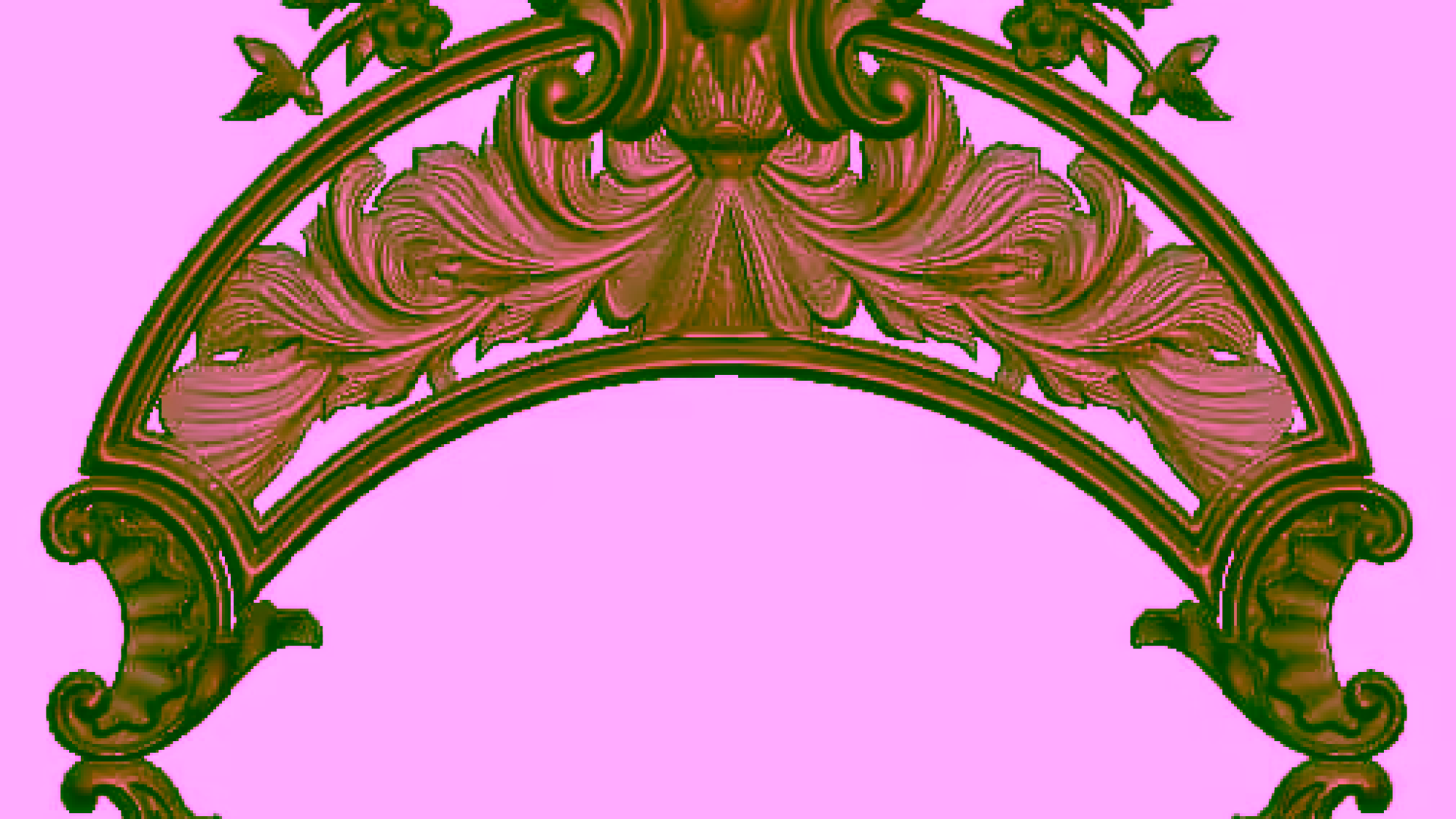 Arch Pattern For Cnc Wood Carving A000119