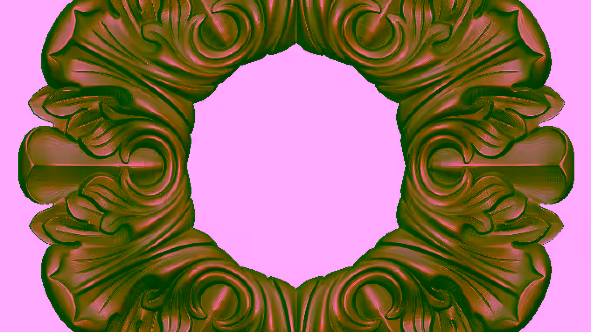 Circular Pattern For Cnc Wood Carving Stl File Free Download A000097