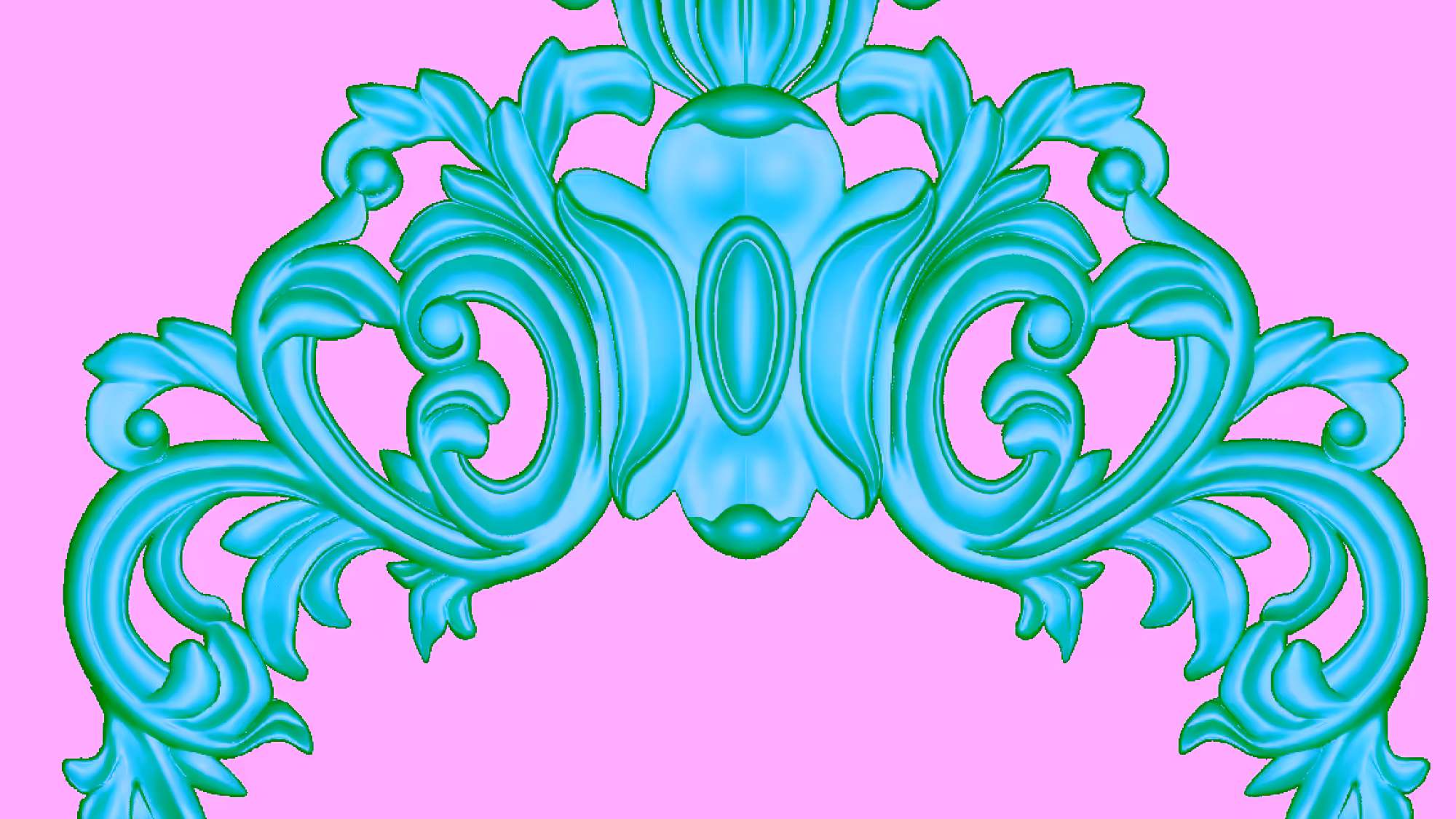 Decor For Cnc Woor Carving Stl File Free Download A000127