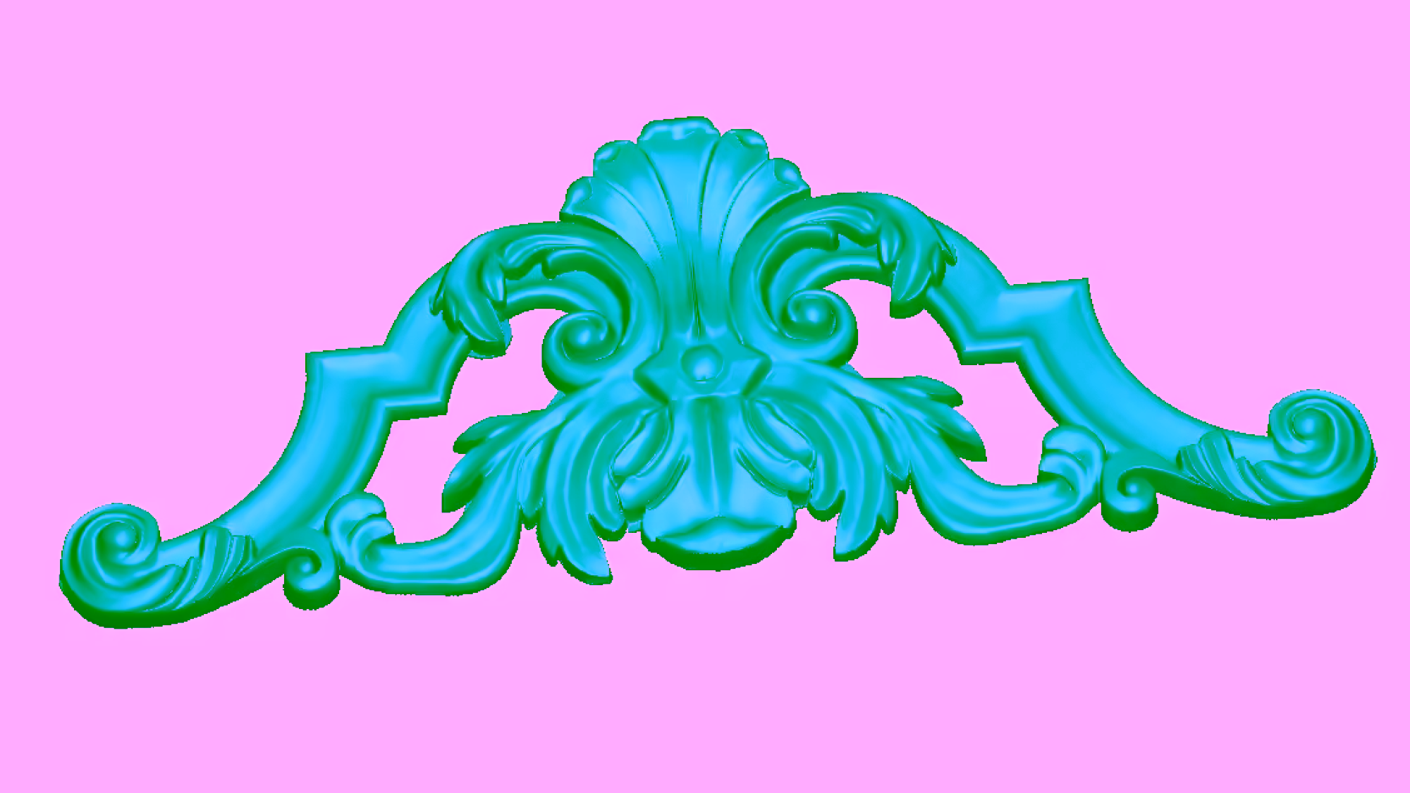 Decor For Cnc Stl File Free Download A000125