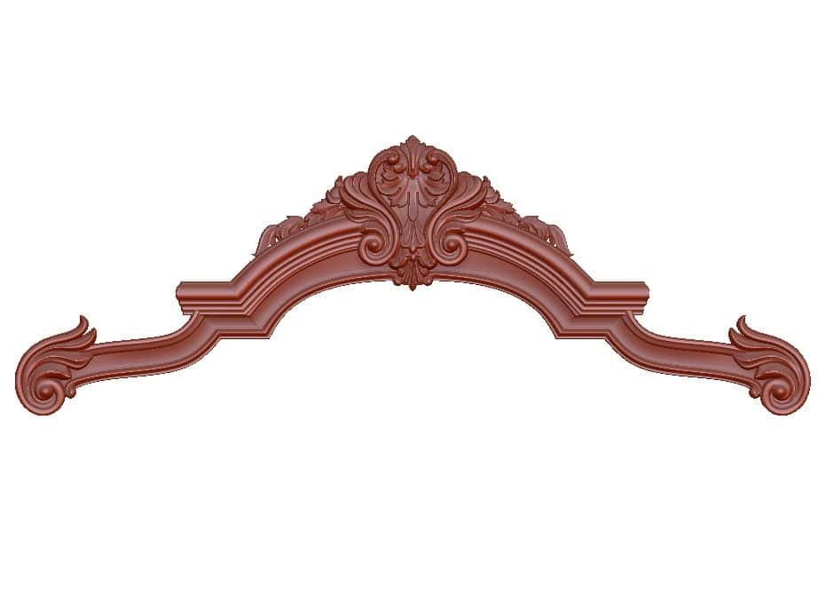 Decorative Arch Design For Cnc Wood Carving A000098