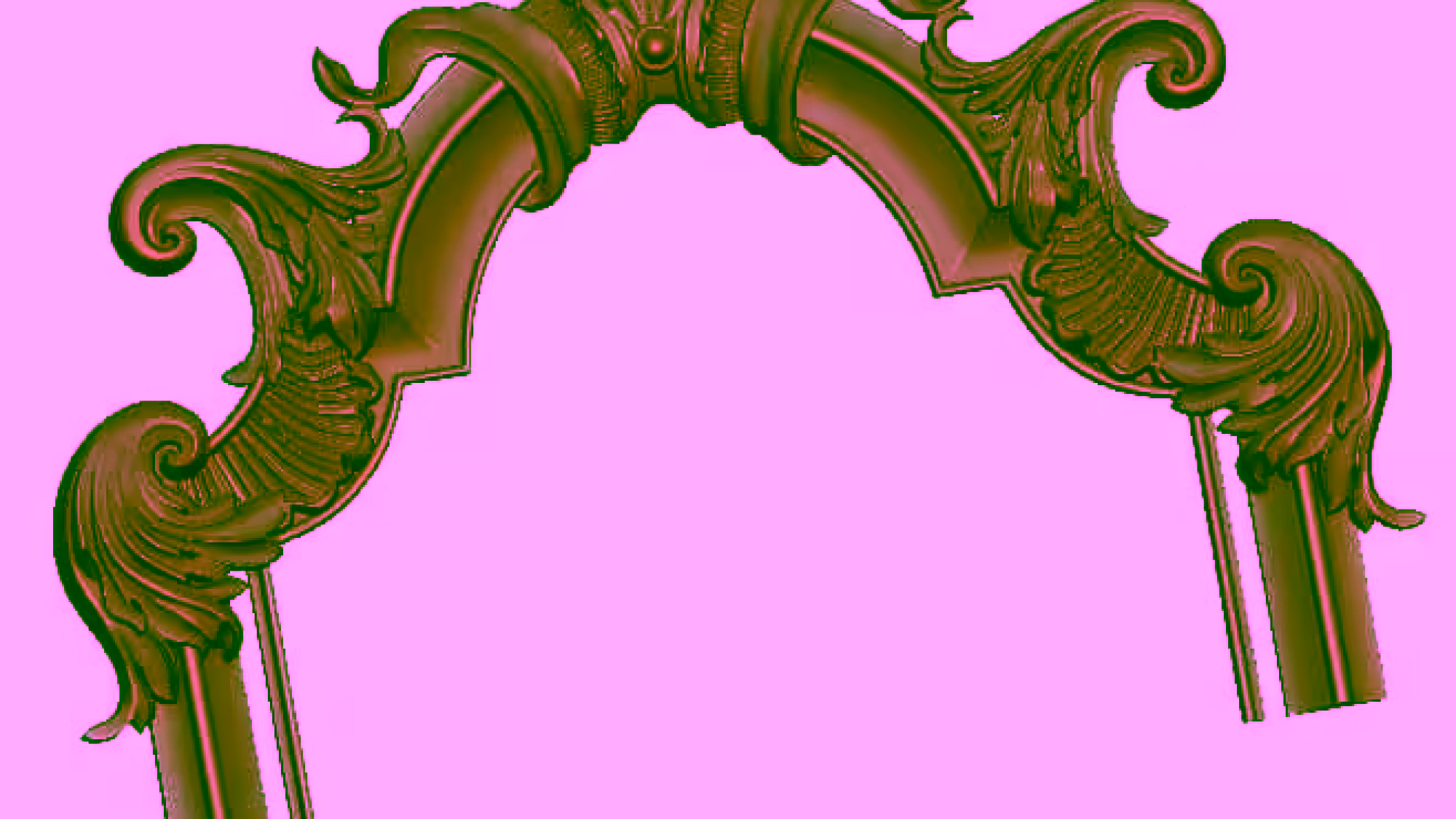 Decorative design stl file for cnc router carving free download - A000102
