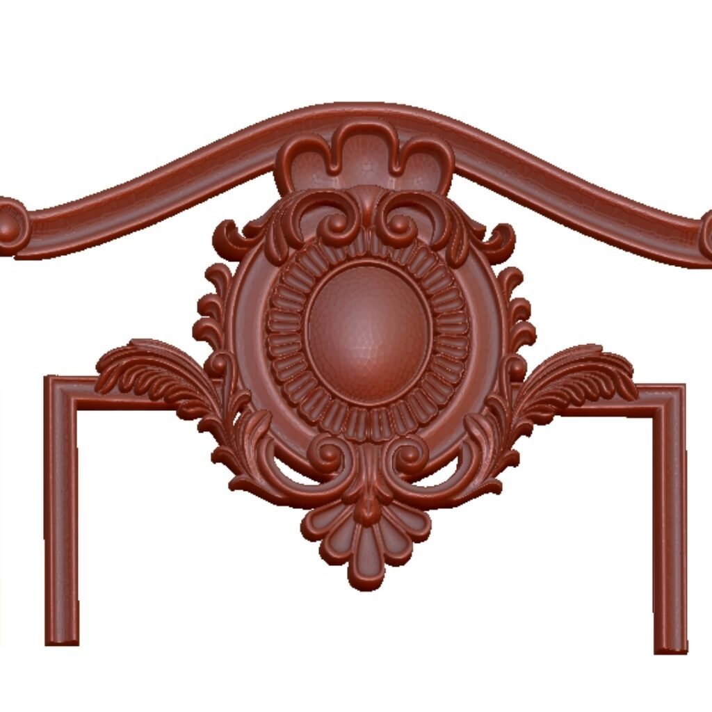 Decorative Frame Design For Cnc Wood Carving Atl File Free Download A000099