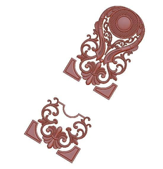 Door Frame For Cnc Wood Carving Stl File Free Download A000112