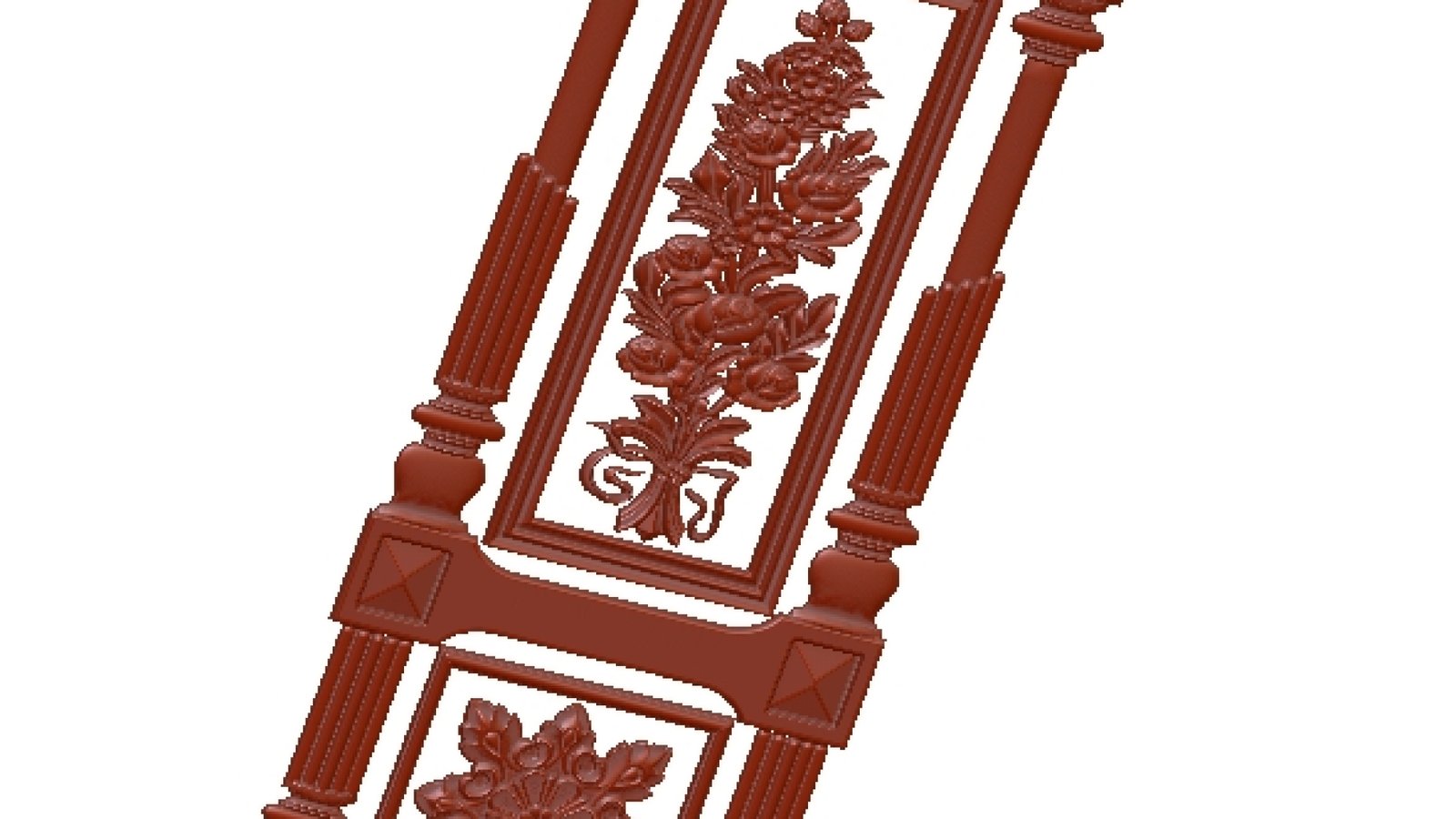 Door Frame For Cnc Wood Carving Stl File Free Download A000111