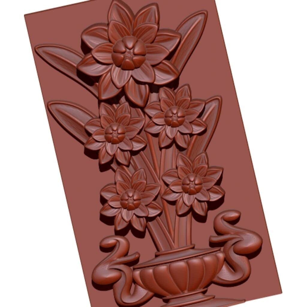 Flower Decore For Cnc Wood Carving Stl File Free Download A000154