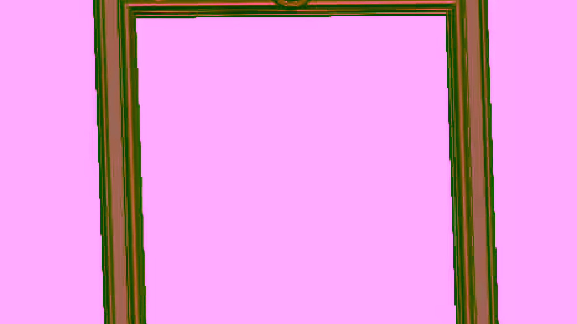 Square Mirror Frame Wood Carving Stl File Free Download A000116