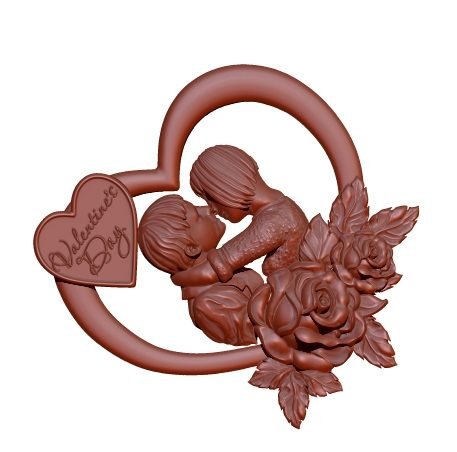 Valentine’s Day Design For Cnc Wood Carving Stl File Free Download A000153