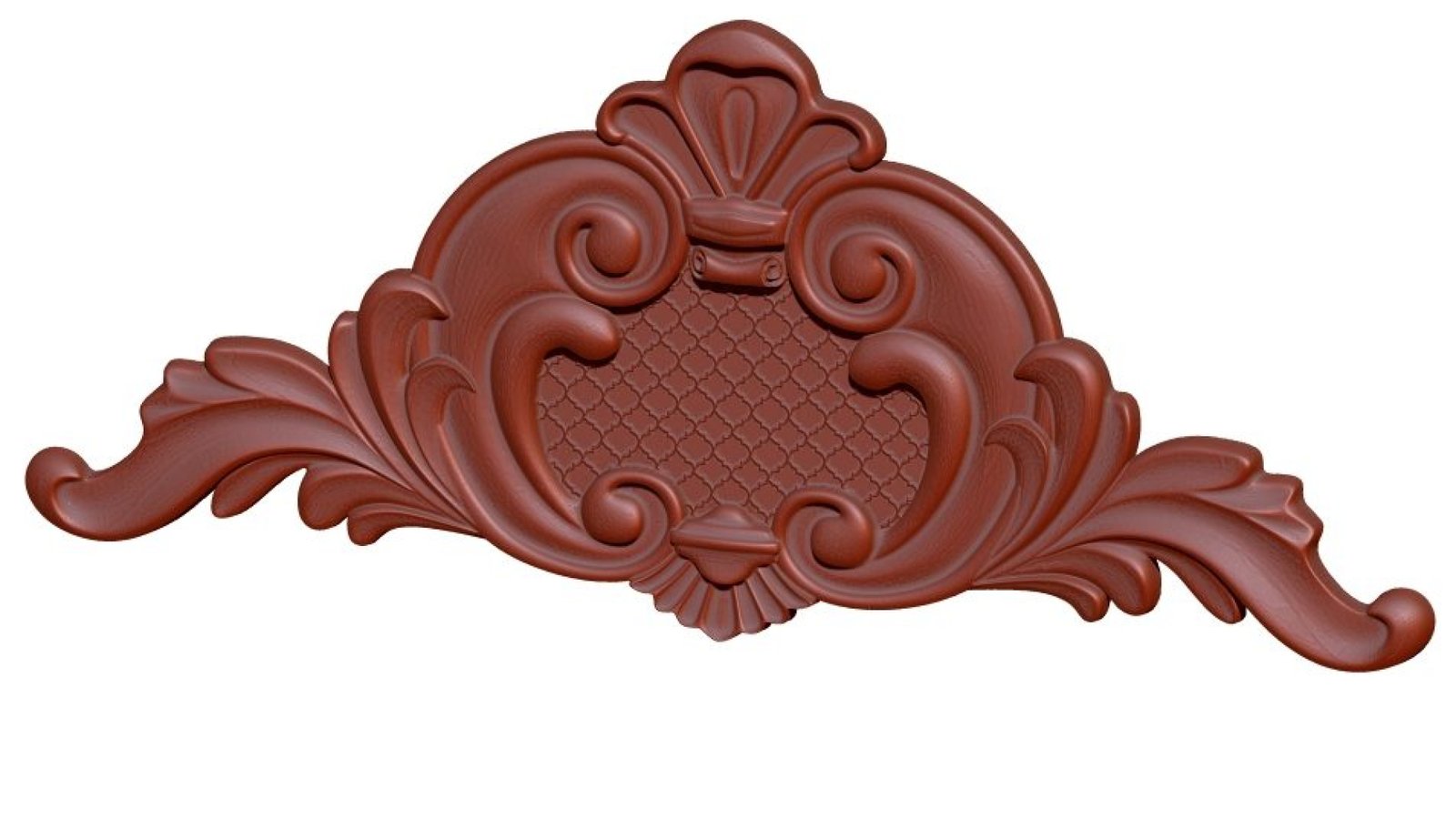 Decorative design 3D stl files for CNC wood carving (free download) - A000096