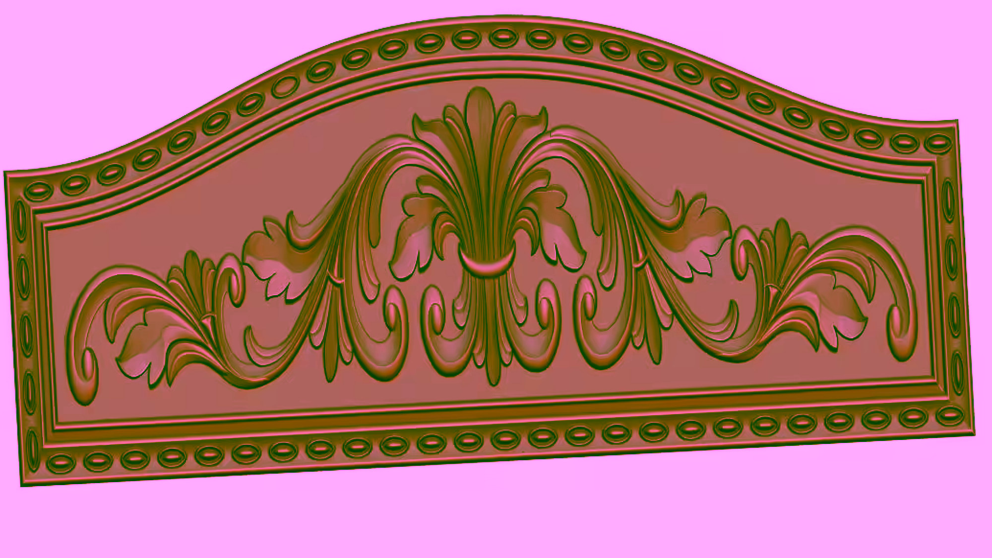 3d Bed Design Stl File For Wood Carving Stl File Free Download A000185