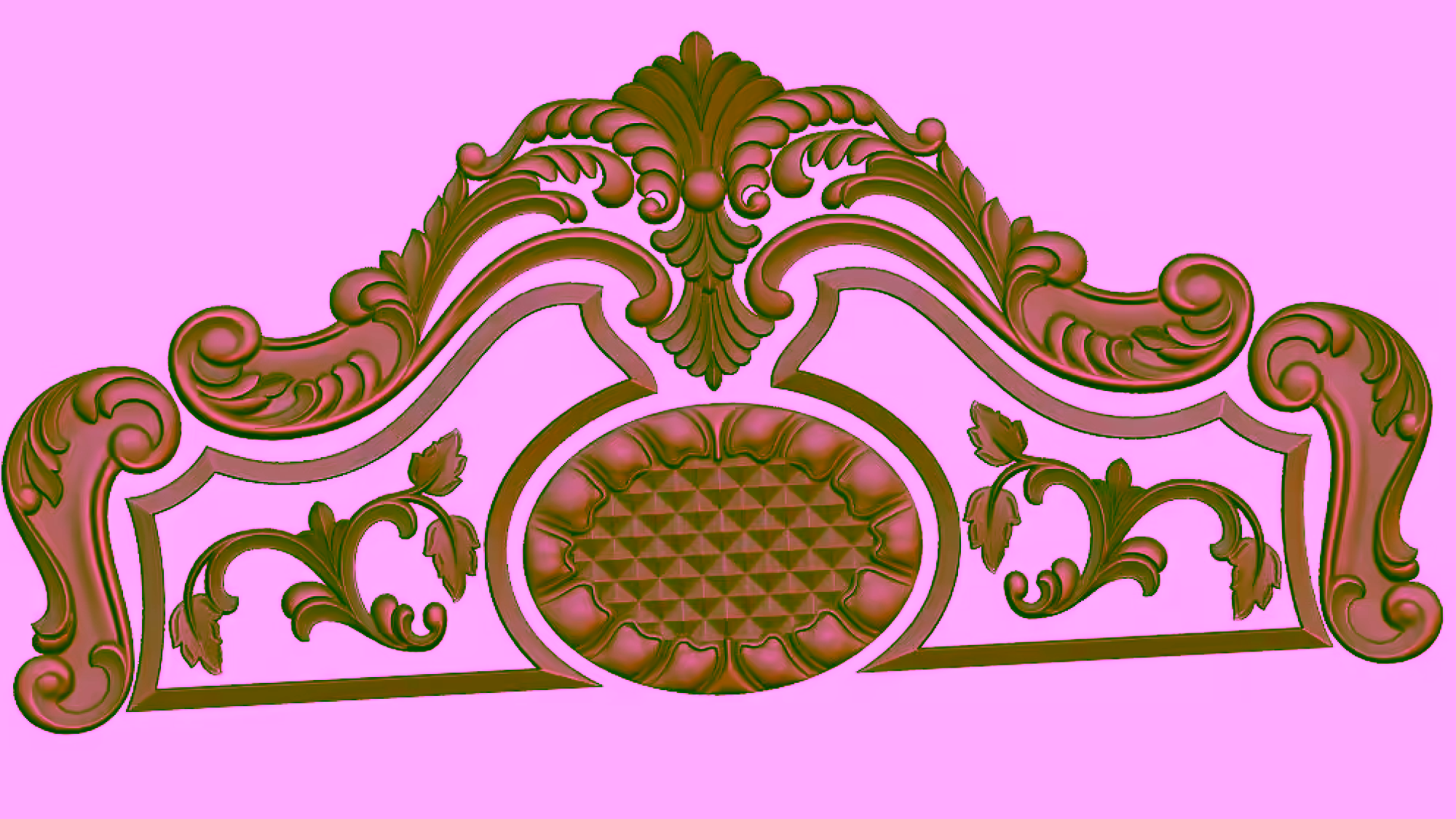 3d Bed Frame Design Stl File Free Download A000184