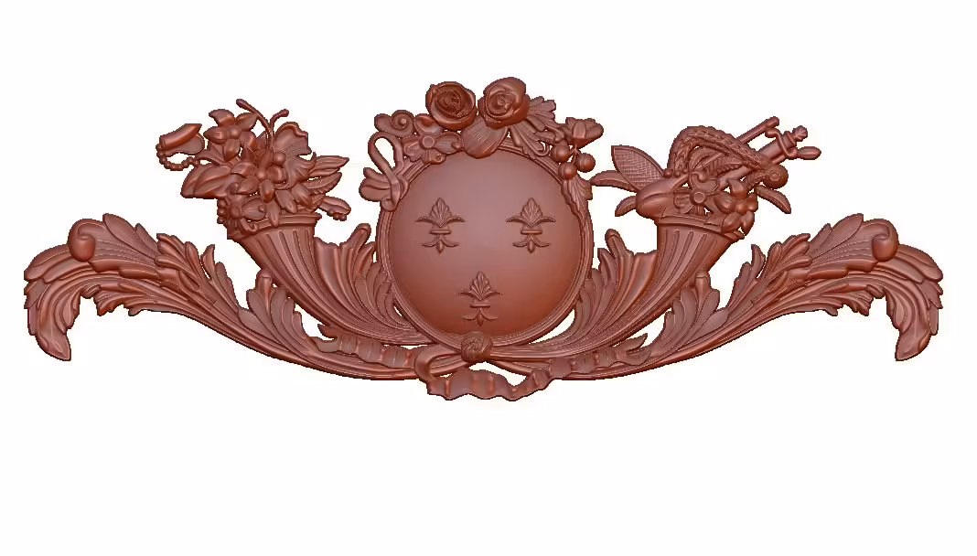 3d Decor For Cnc Wood Carving Stl File Free Download A000173