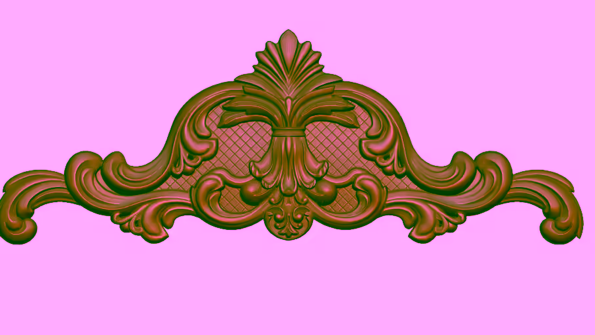 3d Decor For Cnc Wood Carving Stl File Free Download A000202