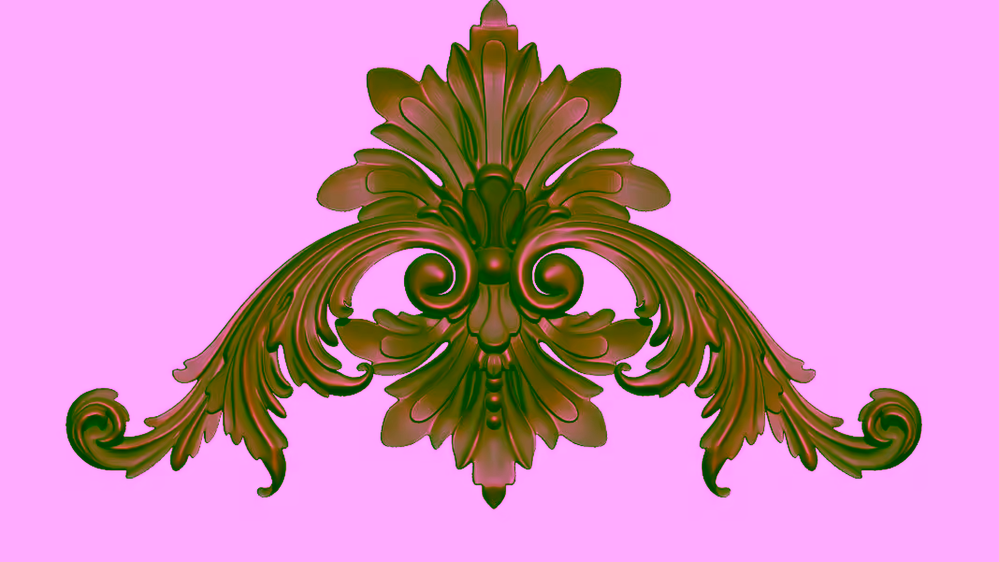 3d Decor For Cnc Wood Carving Stl File Free Download A000174