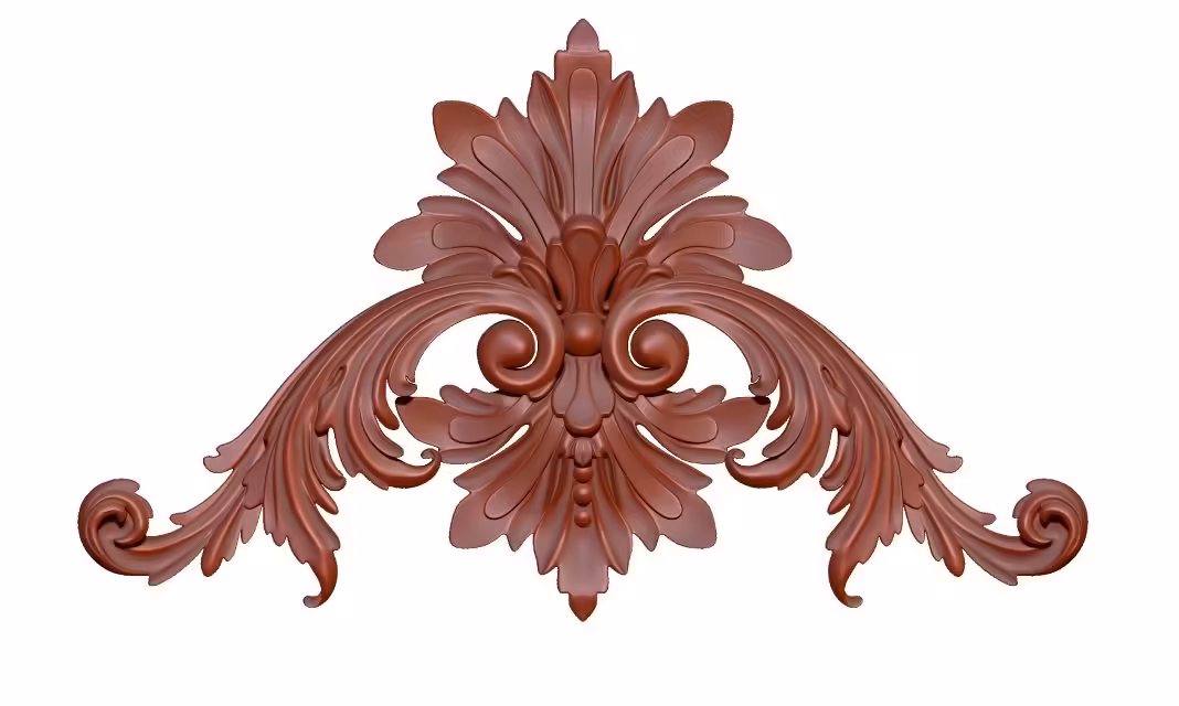 3d Decor For Cnc Wood Carving Stl File Free Download A000174