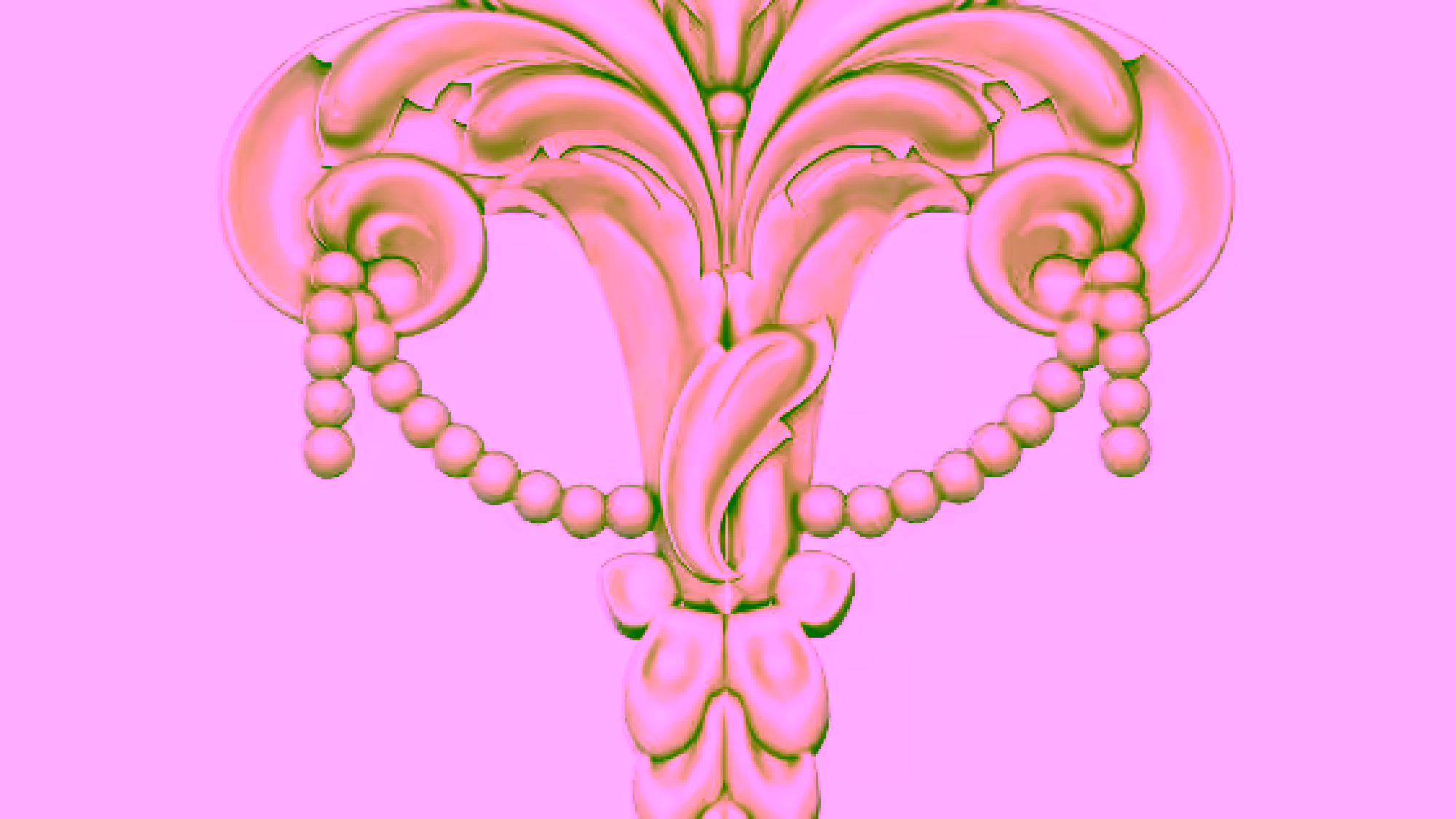 3d Decor For Wood Carving Stl File Free Download A000245