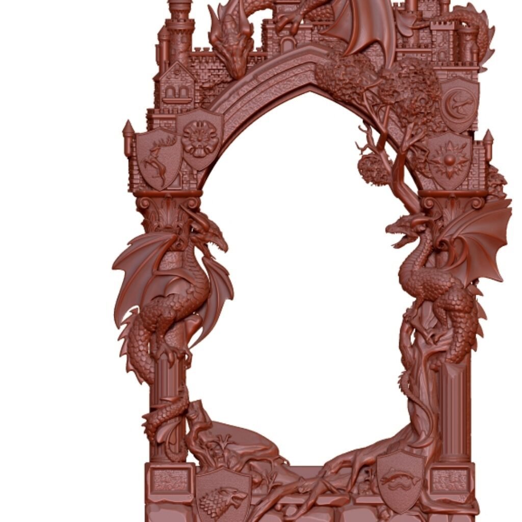 3d Frame Stl File Free Download A000205