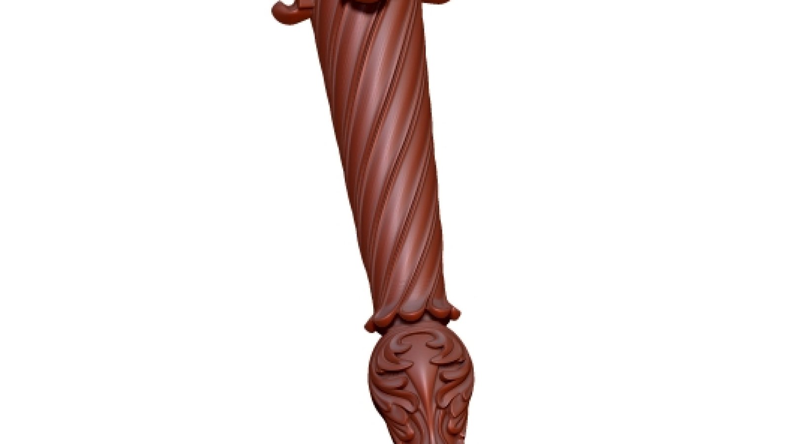 3d Table Leg Design For Wood Carving Stl File Free Download A000221