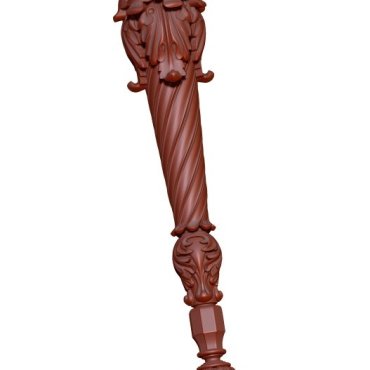 3d Table Leg Design For Wood Carving Stl File Free Download A000221