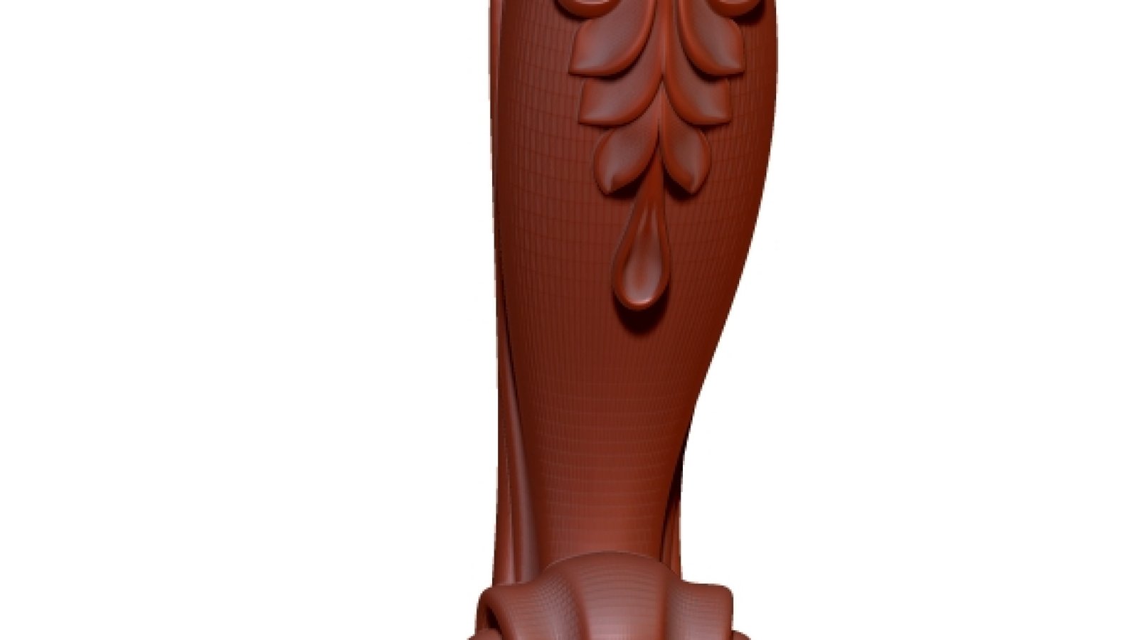 3d Table Leg Design For Cnc Wood Carving Stl File Free Download A000214