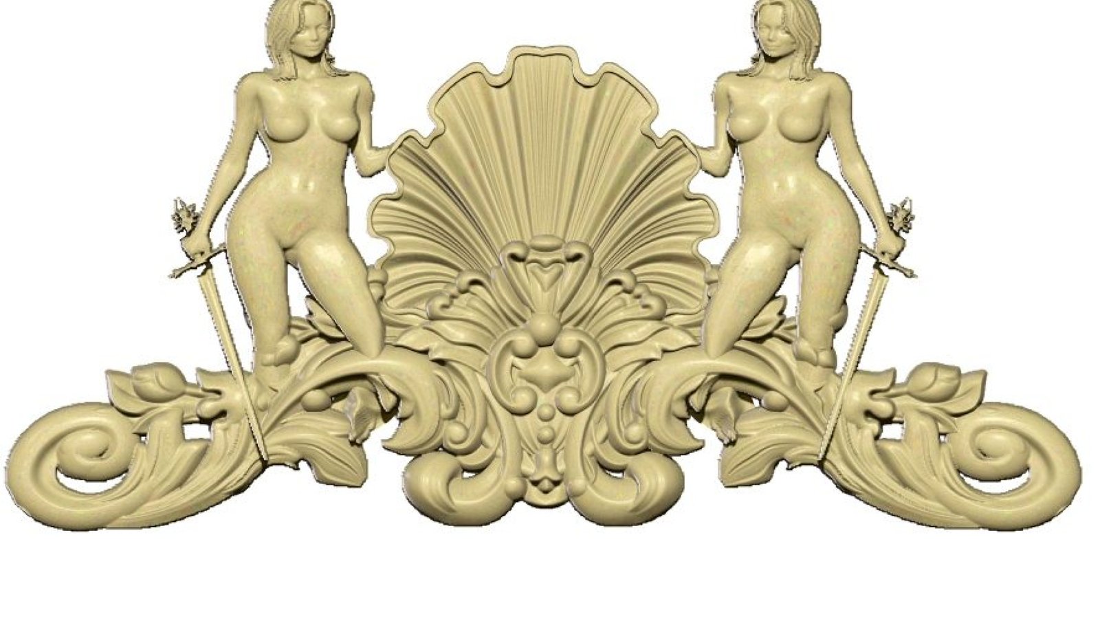 Bed Design For Wood Carving Stl File Free Download A000252