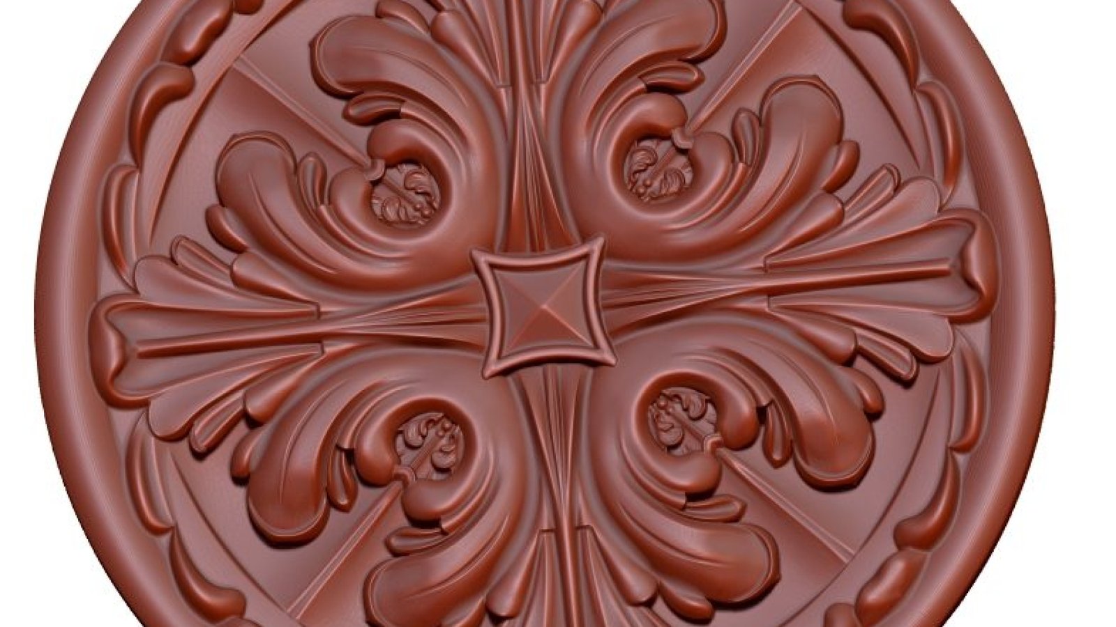 Circular Decor For Cnc Wood Carving Stl File Free Download A000194