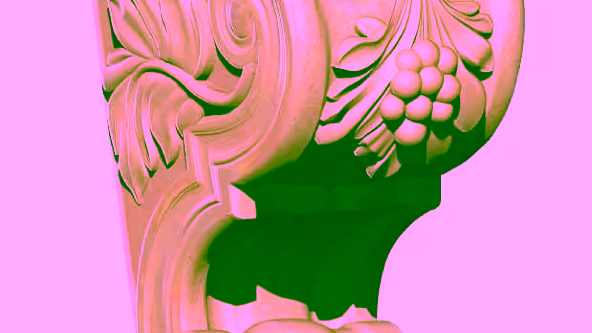 Column Top Design For Cnc Carving Stl File Free Download A000225