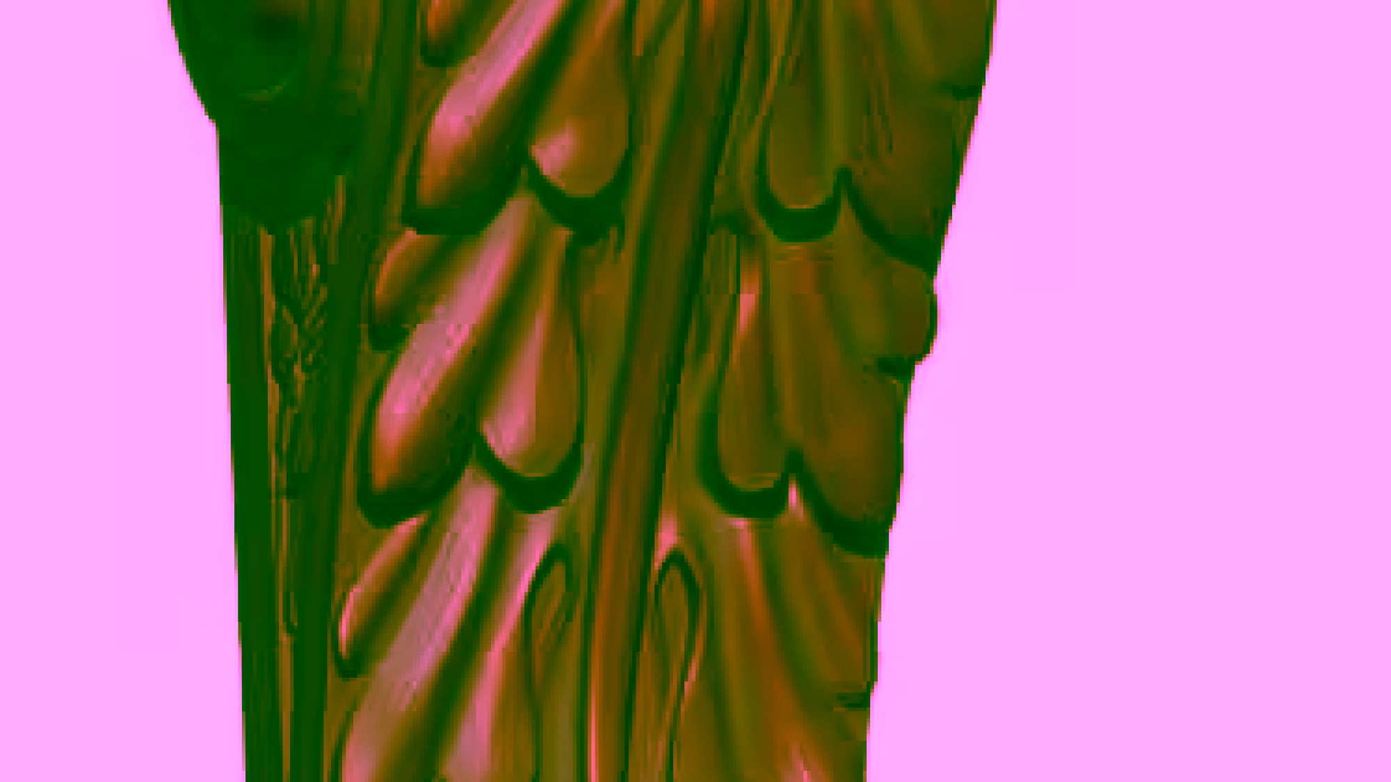 Column Top Design Stl File Free Download A000179